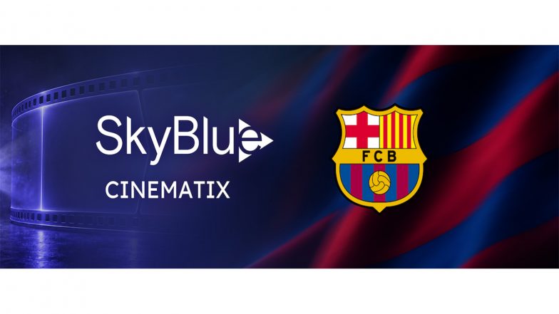 Business News | Sky Blue Cinematix Enters Strategic Alliance with UAE's Aspin Holding for FC Barcelona Brand Engagement in the Indian Market