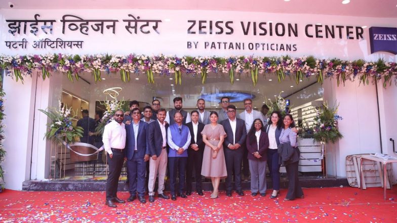 Business News | ZEISS India Strengthens Vision Care Network, Launches New ZEISS VISION CENTER with Pattani Opticians