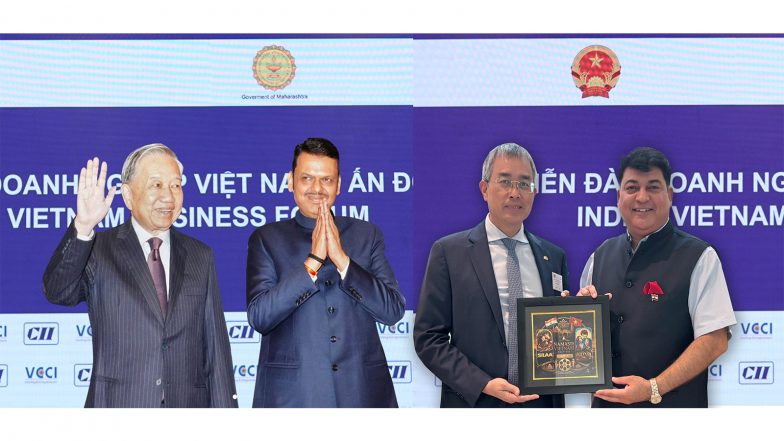 Business News | Vietnam Airlines, Saigontourist and Innovations India Ink MoU at Business Forum Attended by President To Lam and CM Devendra Fadnavis
