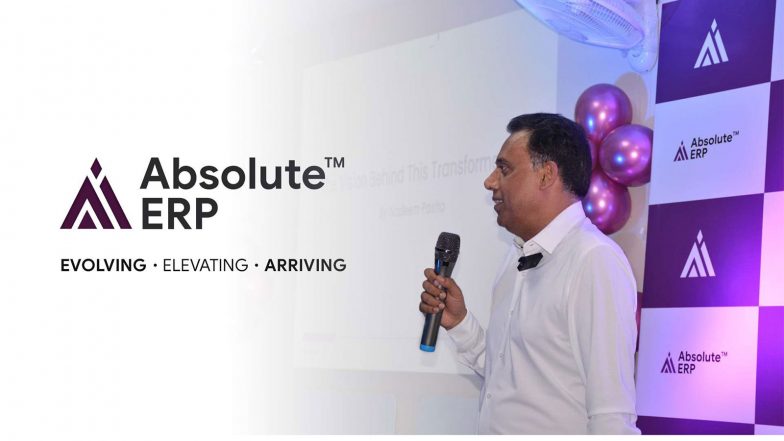 Business News | Absolute ERP Unfolds New Brand Identity, Strengthens AI and Multi-Industry Focus
