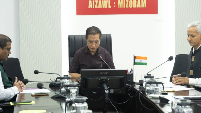 India News | Mizoram CM Launches Quarters Allotment Management System (QAMS), House Online Reservation System