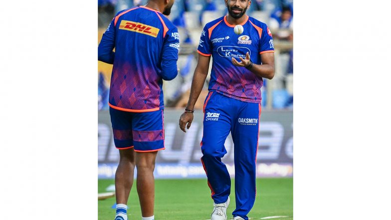 Sports News | IPL: Jasprit Bumrah Opts to Bowl in Maiden MI Captaincy Outing Against PBKS