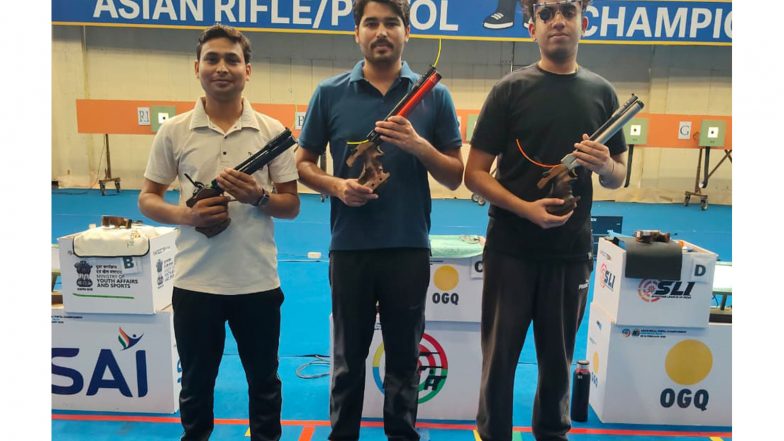 Sports News | 24th Kumar Surendra Singh Memorial Shooting Championship: Saurabh Chaudhary Wins 10m Pistol, Sakshi Padekar 50m Rifle 3P