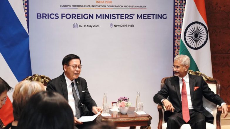 World News | EAM Jaishankar Holds Talks Focusing on India-Thai Cooperation with DPM Phuangketkeow
