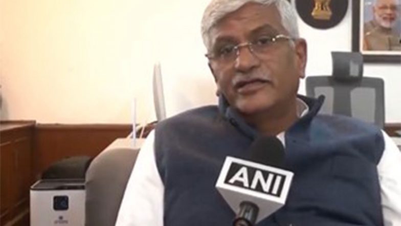 India News | Gajendra Singh Pays Homage to Bhairon Singh Shekhawat in Udaipur; Urges Citizens to Follow PM's Appeals