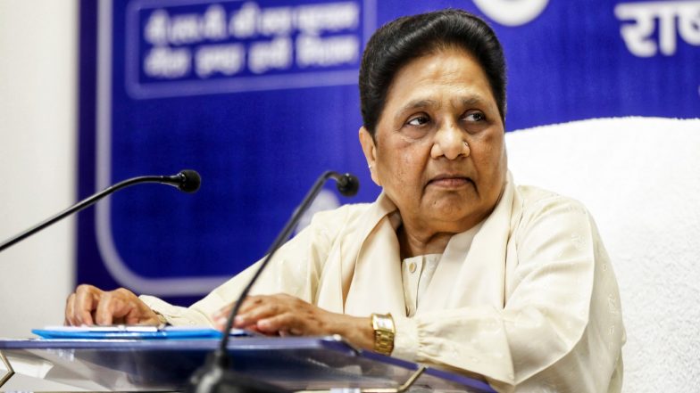India News | Mayawati Slams SP over Alleged Remarks Against Brahmin Community, Demands Apology