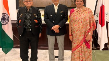 World News | Japanese Envoy to India Hosts Farewell Gathering for NITI Aayog VC Suman Bery