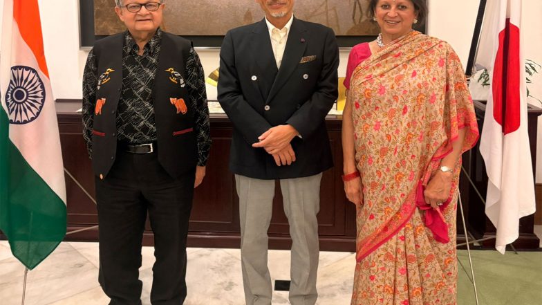 World News | Japanese Envoy to India Hosts Farewell Gathering for NITI Aayog VC Suman Bery