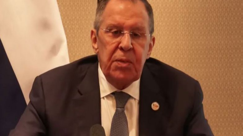 World News | India Can Play Long-term Mediator Role: Russian FM Lavrov on Iran-US Conflict
