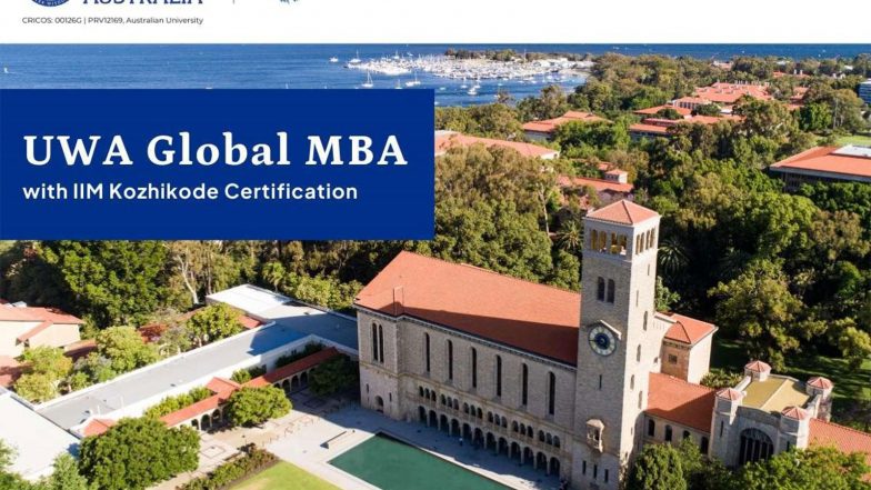 Business News | Leading Through Uncertainty: How UWA's Global MBA Along with IIMK Certificate is Helping Managers Navigate Today's Dynamic Business Landscape