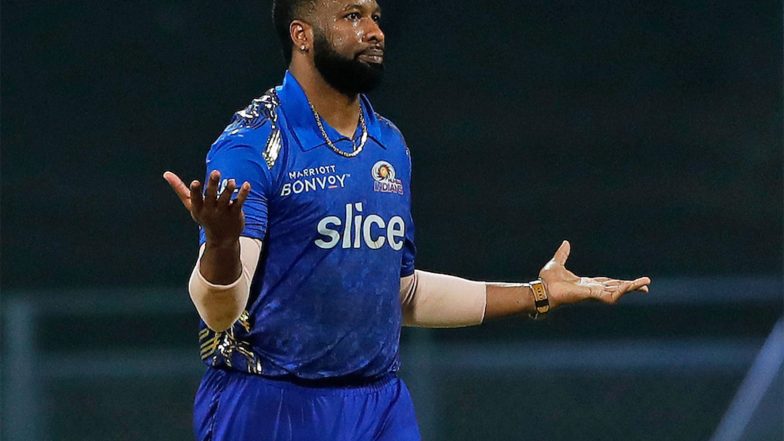 Sports News | MI Batting Coach Pollard Fined for Breaching IPL Code of Conduct