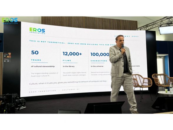 Entertainment News | Eros Innovation Showcases Asia's Sovereign AI ...