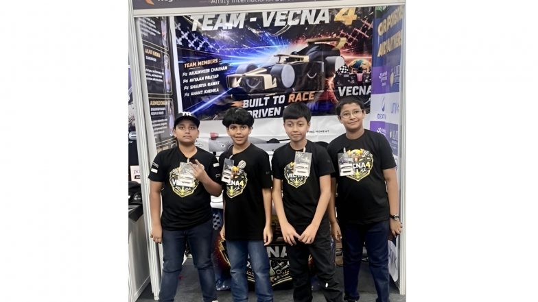 Business News | Young Innovators Vecna4 Qualify for F1 STEM Racing National Finals, Champion Sustainability and Community Impact