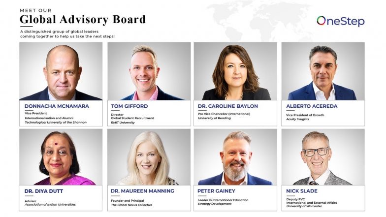 Business News | OneStep Global Announces Advisory Board to Strengthen Strategic Direction in International Education