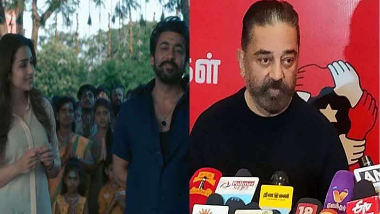 Entertainment News | Kamal Haasan Congratulates 'Karuppu' Team as Suriya Film Hits Theatres After Delays