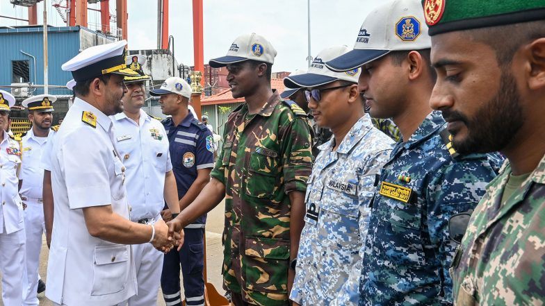 India News | IOS Sagar Makes Port Call at Colombo, Furthering India-Sri Lanka Maritime Cooperation