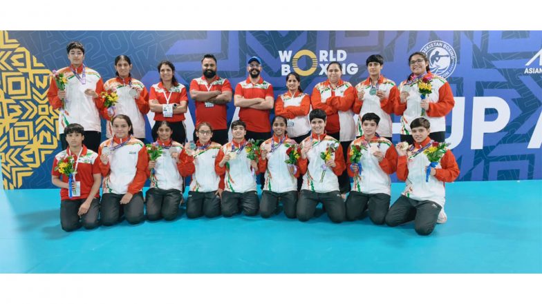 Sports News | India Bag 17 Medals in U-17 Campaign of Asian Boxing C'ships 2026 in Tashkent