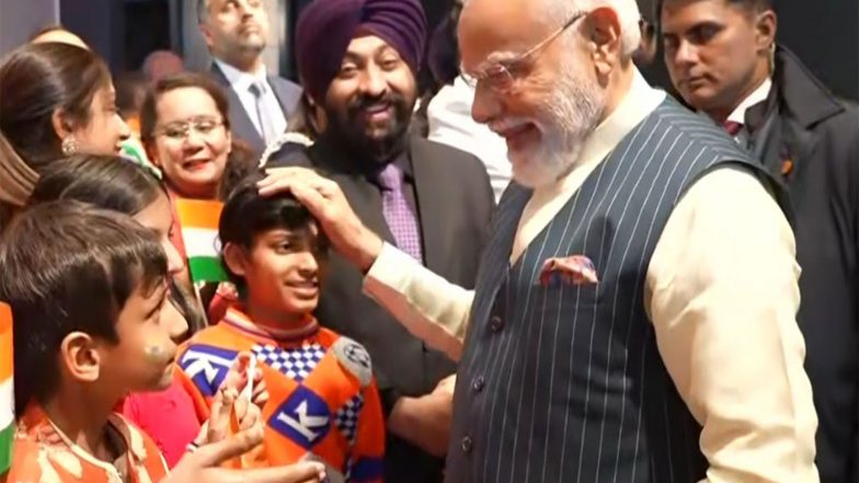 World News | PM Modi Witnesses Cultural, Classical Performances After Interacting Indian Diaspora in The Hague