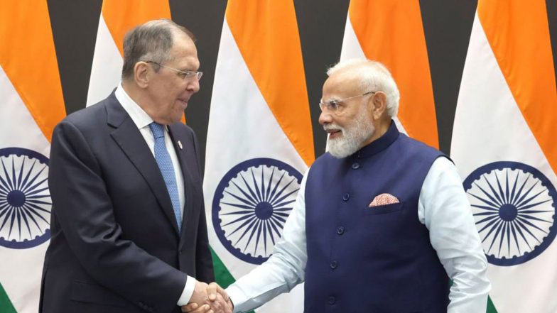 World News | Russian FM Discusses Special and Privileged Strategic Partnership with EAM Jaishankar