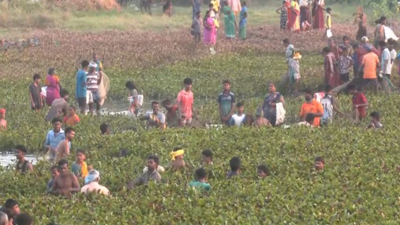India News | Tamil Nadu: Centuries-old Fishing Festival Celebrated in Kallandhiri Village Near Melur