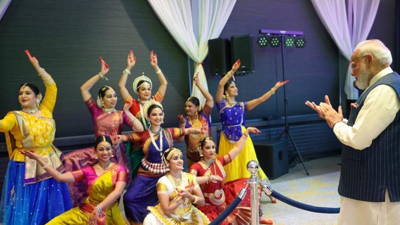 World News | From Kathak to Garba, Indian Diaspora in Netherlands Showcases Cultural Extravaganza During PM Modi's Visit