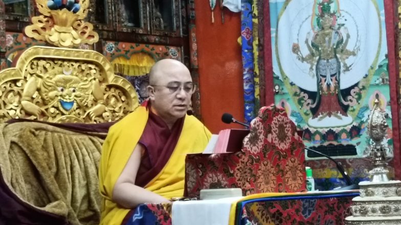 India News | Tibetan Buddhists Hold Prayers for World Peace Amid West Asia Crisis at Shimla's Dorje Drak Monastery