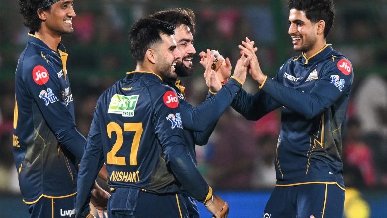 Sports News | IPL 2026: GT Win Toss, Choose to Bowl First in Kolkata; Chakaravarthy Comes Back for KKR