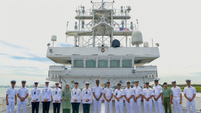 India News | INS Sagardhwani Departs Port Klang, Malaysia