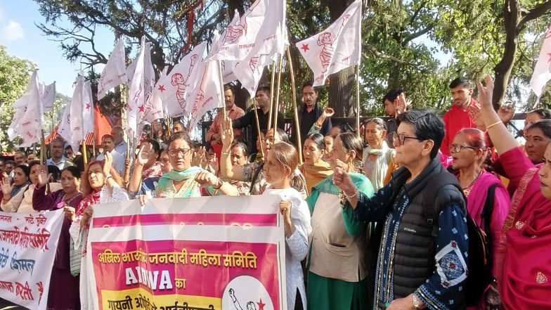 India News | AIDWA Protests Proposed Shifting of Kamla Nehru Hospital Services in Shimla, Completes Signature Campaign