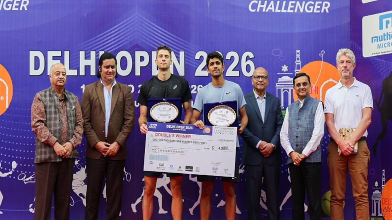 Sports News | Siddhant Banthia, Alexander Donski Clinch ATP Challenger Doubles Title