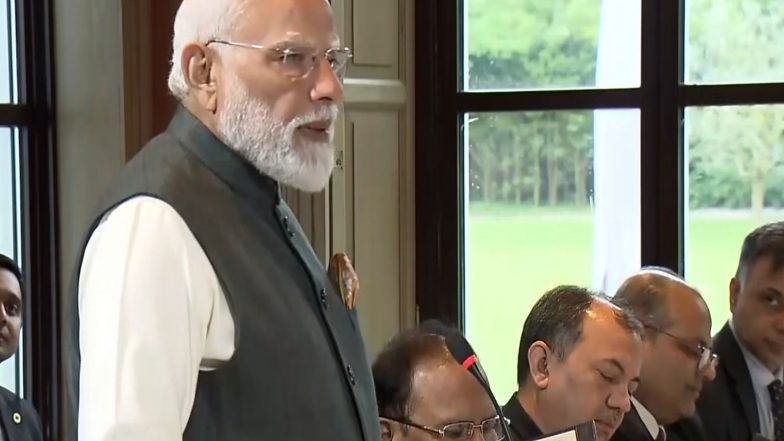 World News | Elevating India-Netherlands Ties to a Strategic Partnership: PM Modi During Delegation-level Talks with Dutch PM Jetten