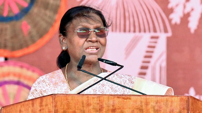 India News | President Murmu Approves Increasing Supreme Court Judge Strength from 34 to 38
