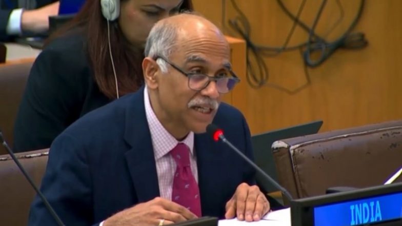 World News | Targeting Commercial Shipping, Impeding Navigation in Strait of Hormuz Unacceptable: India's Permanent Representative at UN