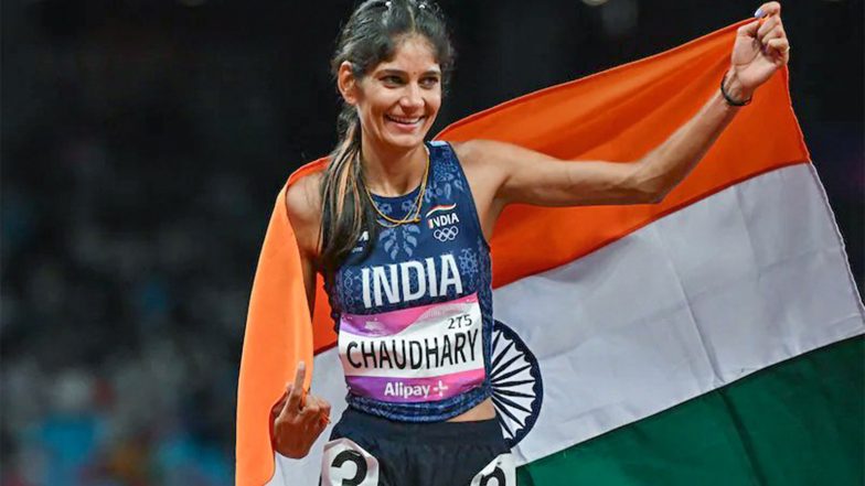 Sports News | Shanghai Diamond League: Parul Narrowly Misses out on Breaking Her Women's 3000 M Steeplechase Record