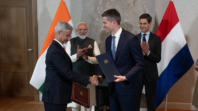 World News | India-Netherlands Engagement Deepens as EAM Jaishankar Meets Dutch Counterpart