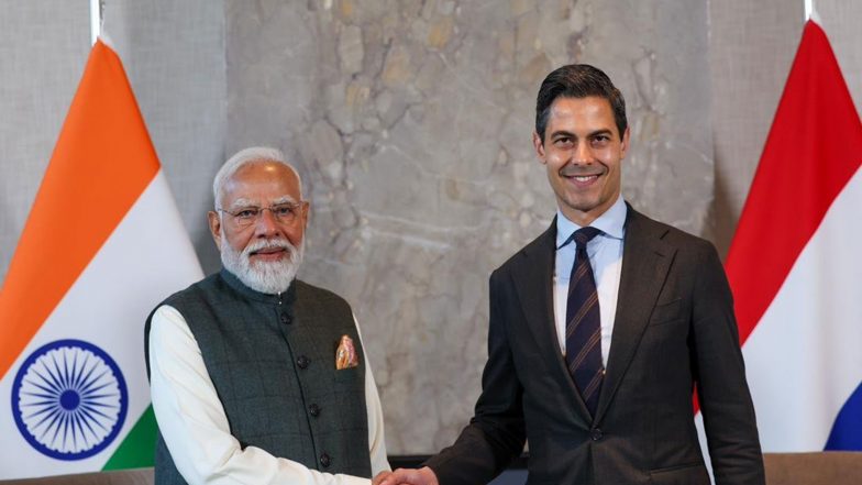 World News | India-Netherlands Deepen Partnership on Semiconductors, Critical Minerals Value Chain During PM Modi's Visit