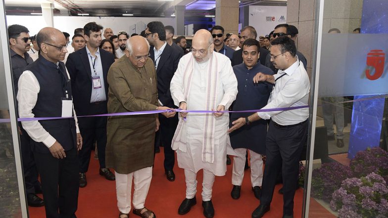 India News | Gujarat: Amit Shah Inaugurates 'Million Minds Tech Park' and 'Ganesh Real Estate Management Institute' in Ahmedabad