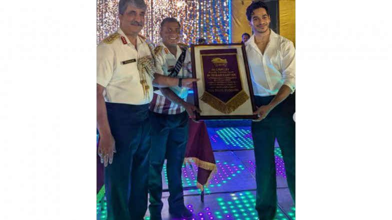 Entertainment News | Ishaan Khatter Conferred with Honorary Membership by Indian Armoured Corps