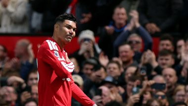 Premier League 2025-26: Casemiro Bids Farewell to Old Trafford as Manchester United Beat Nottingham Forest 3-2