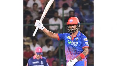 Sports News | KL Rahul, Abishek Porel Fifties and Axar Patel Cameo Guide DC to Crucial Victory Against RR