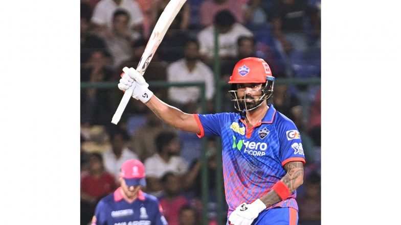 Sports News | KL Rahul, Abishek Porel Fifties and Axar Patel Cameo Guide DC to Crucial Victory Against RR