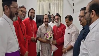 India News | Keralam: Senior Bishops of Jacobite Church Meet CM-designate VD Satheesan Ahead of Swearing-in