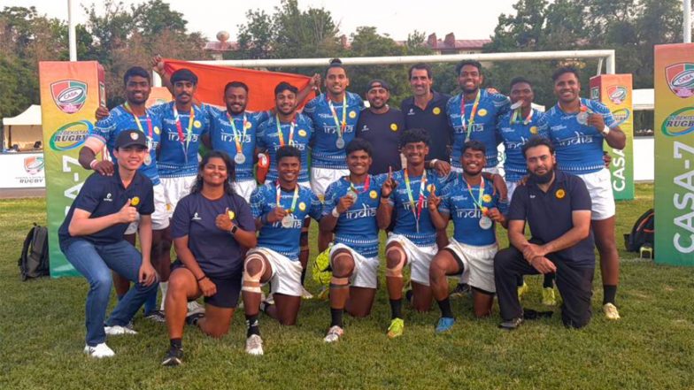 Sports News | Indian Men Win Silver, Women Finish Fourth at Inaugural CASA Rugby 7s 2026