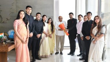 India News | 8 Probationary IAS Officers of 2025 Batch Allocated to Gujarat Cadre Pay Courtesy Visit to CM Bhupendra Patel