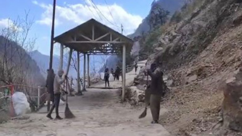 India News | Cleanliness Drive Intensified on Kedarnath Route Amid Ongoing Pilgrimage