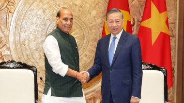 World News | Rajnath Singh Calls on Vietnamese President To Lam, Reaffirms Defence Ties