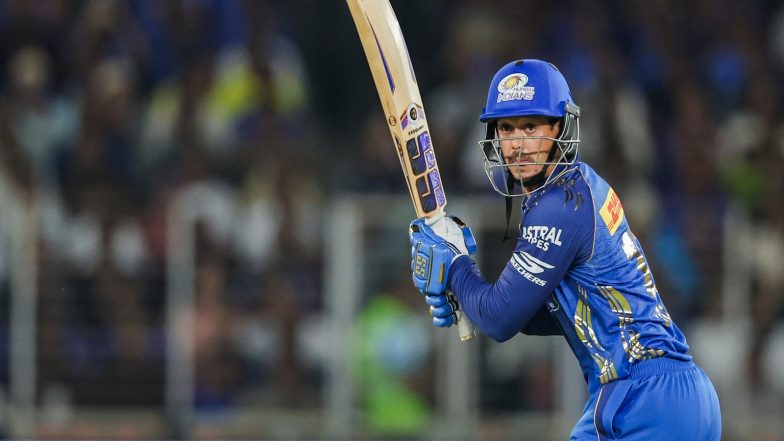 Sports News | Mumbai Indians' Quinton De Kock, Raj Angad Bawa Ruled out of IPL 2026 Due to Injuries