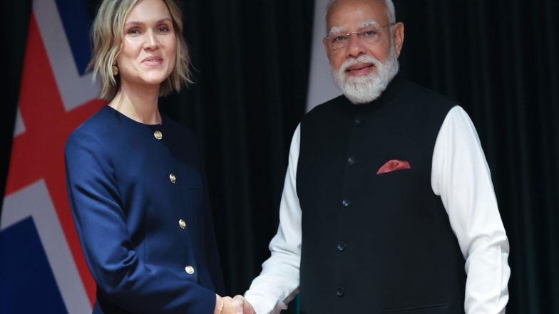 World News | Blue Economy, Geothermal Energy, Carbon Capture in Focus During Talks Between PM Modi, Icelandic Counterpart