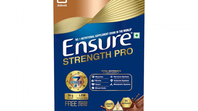 Business News | Abbott Launches Ensure® Strength Pro in India to Support Healthy Ageing