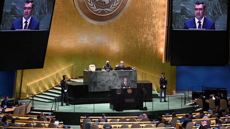 World News | Kyrgyzstan Seeks UNSC Reform, Calls for Equity, Peace, Stronger Global Representation